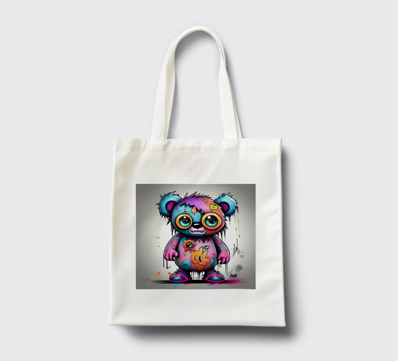 Bear_Style_K_1 tote bag by Tierisch bunt by LK