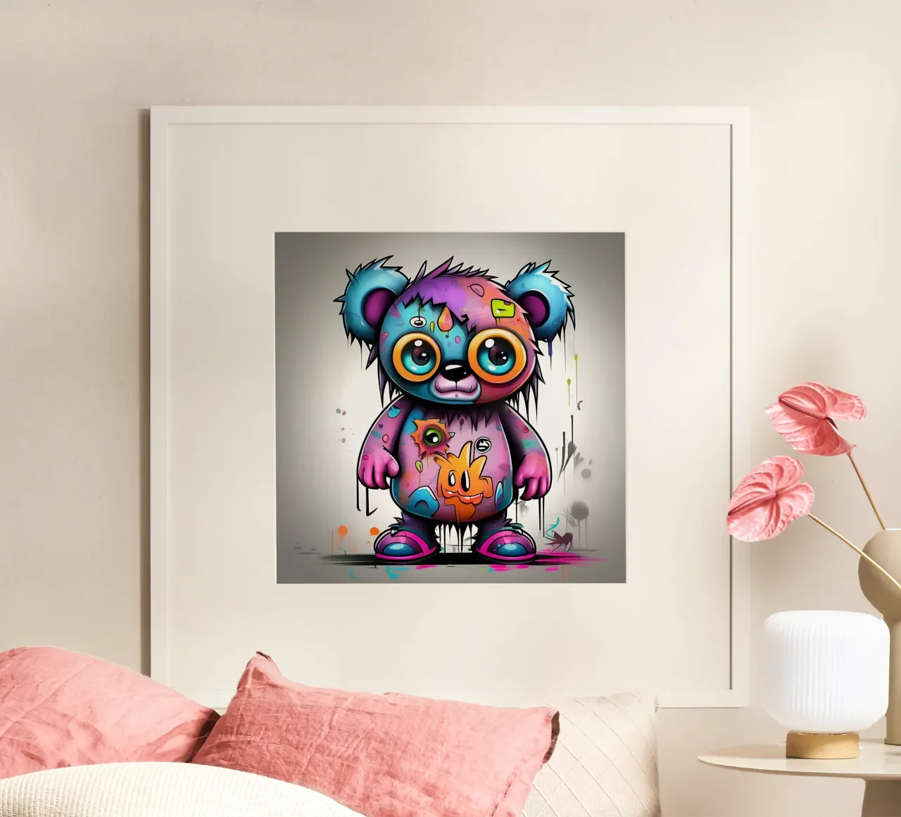 Orso_Stile_K_1 poster da Tierisch bunt by LK