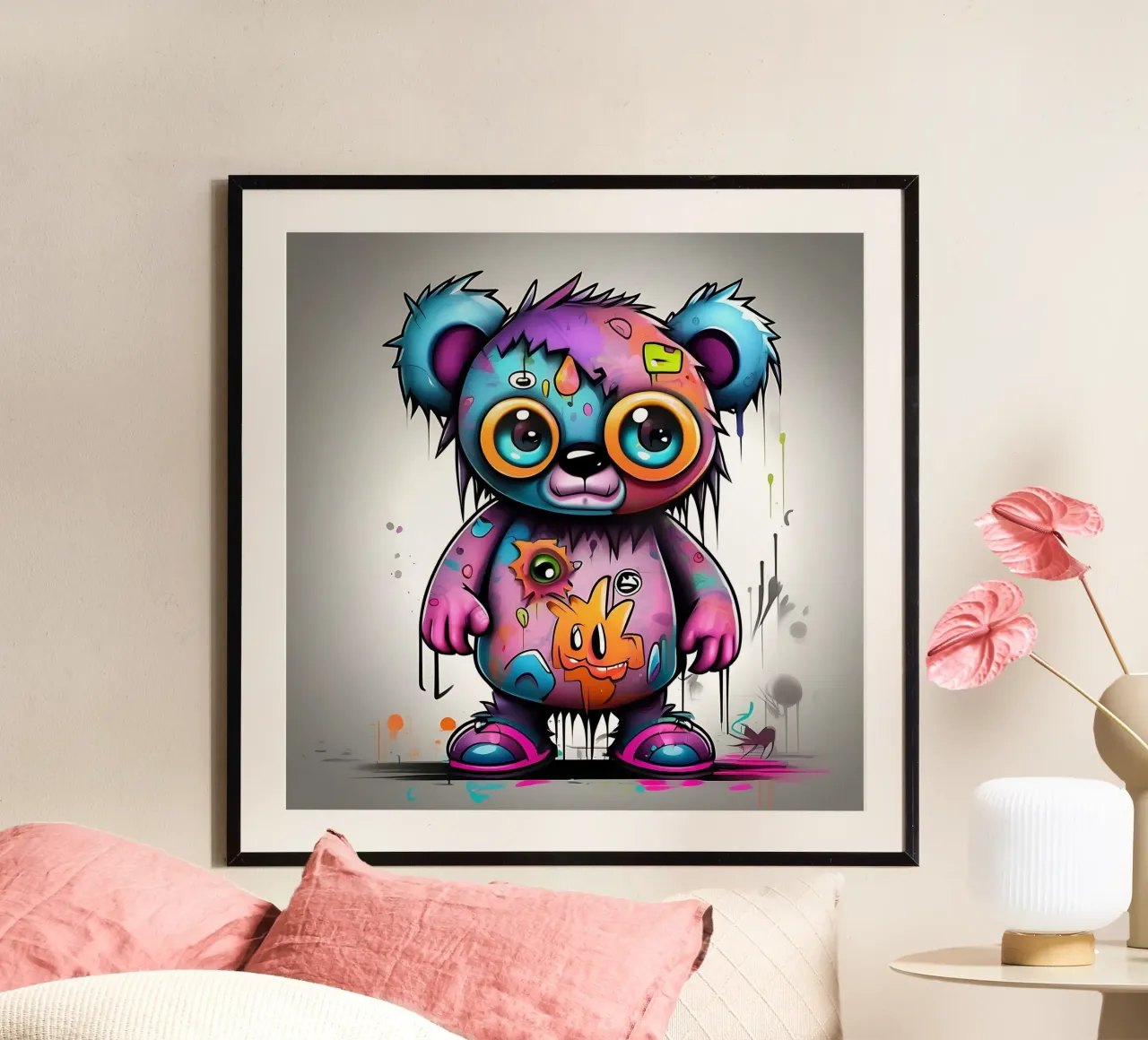Orso_Stile_K_1 poster da Tierisch bunt by LK