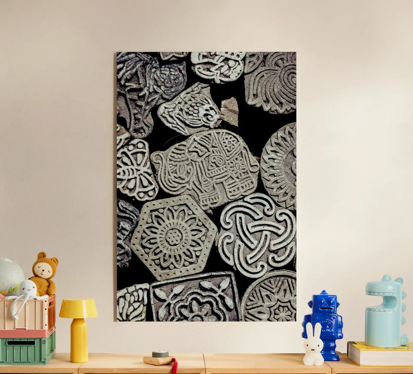 Elephant Acryl-Glas von Victoria Frost