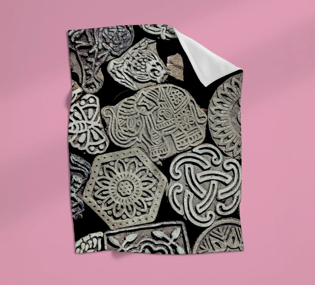 Elephant Fleecedecke von Victoria Frost