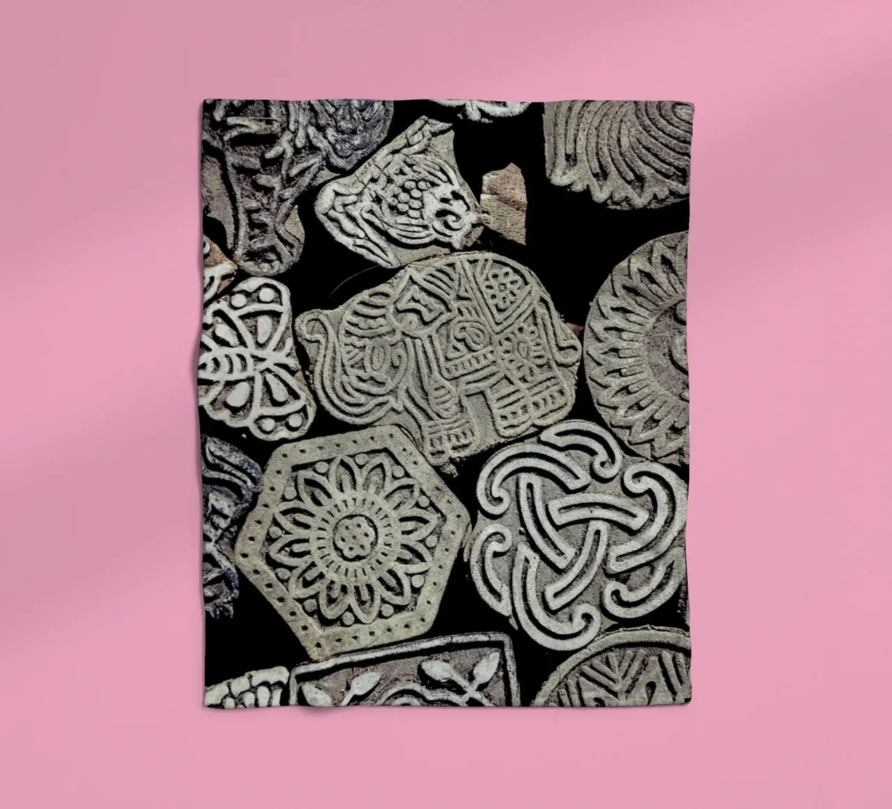 Elephant Fleecedecke von Victoria Frost