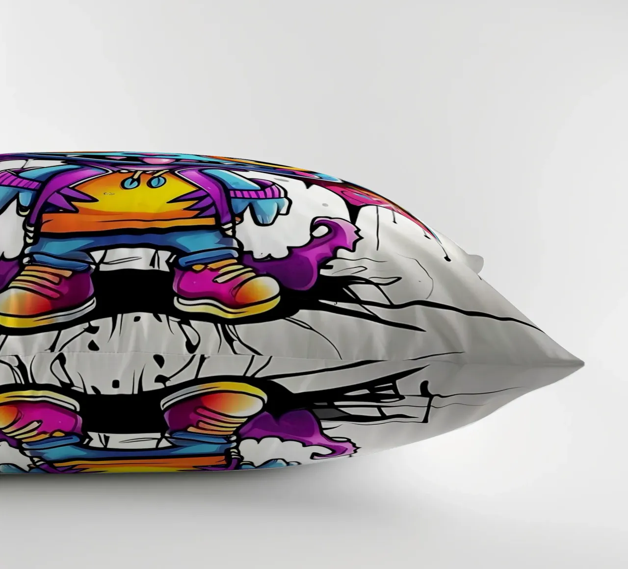 Bat_Stile_K_1 cuscino da Tierisch bunt by LK