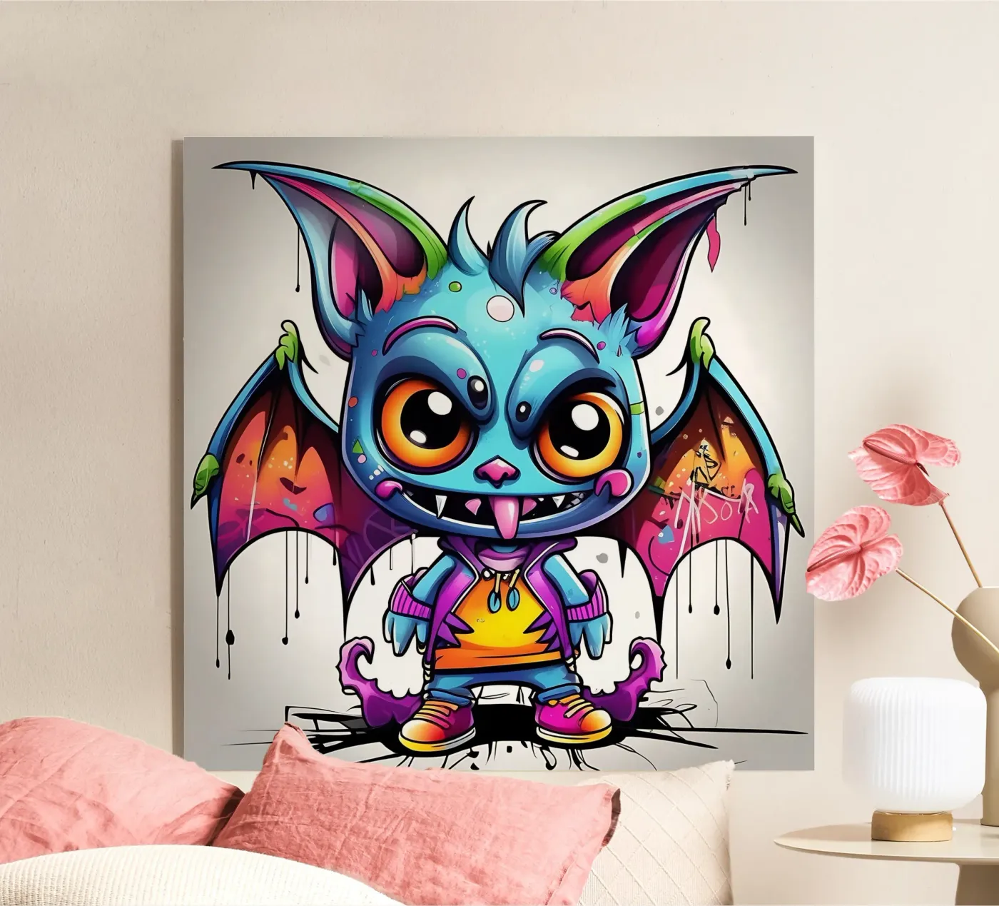 Bat_Stile_K_1 plexiglass da Tierisch bunt by LK