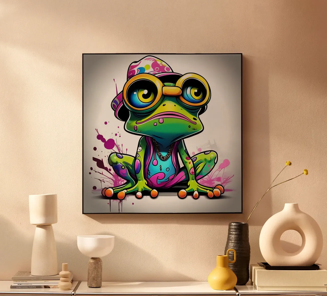 Rana_estilo_K_1 metacrilato de Tierisch bunt by LK