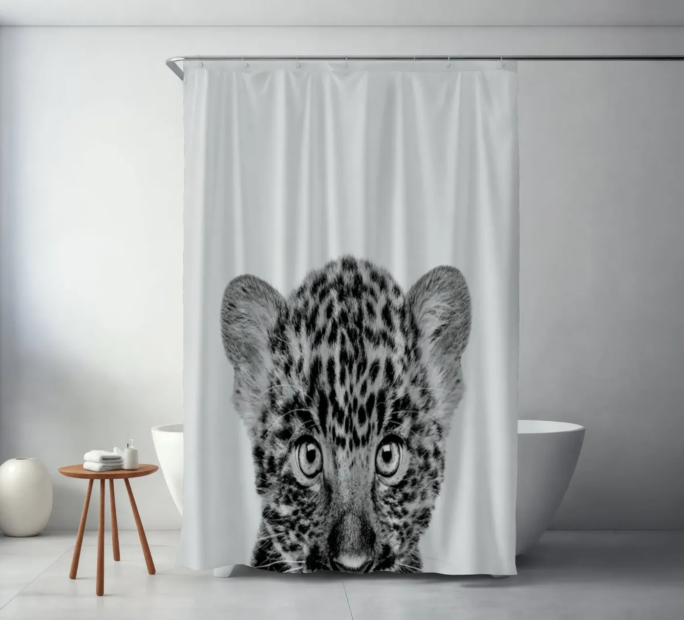 Leopard Classic Duschvorhang von Paws & Claws