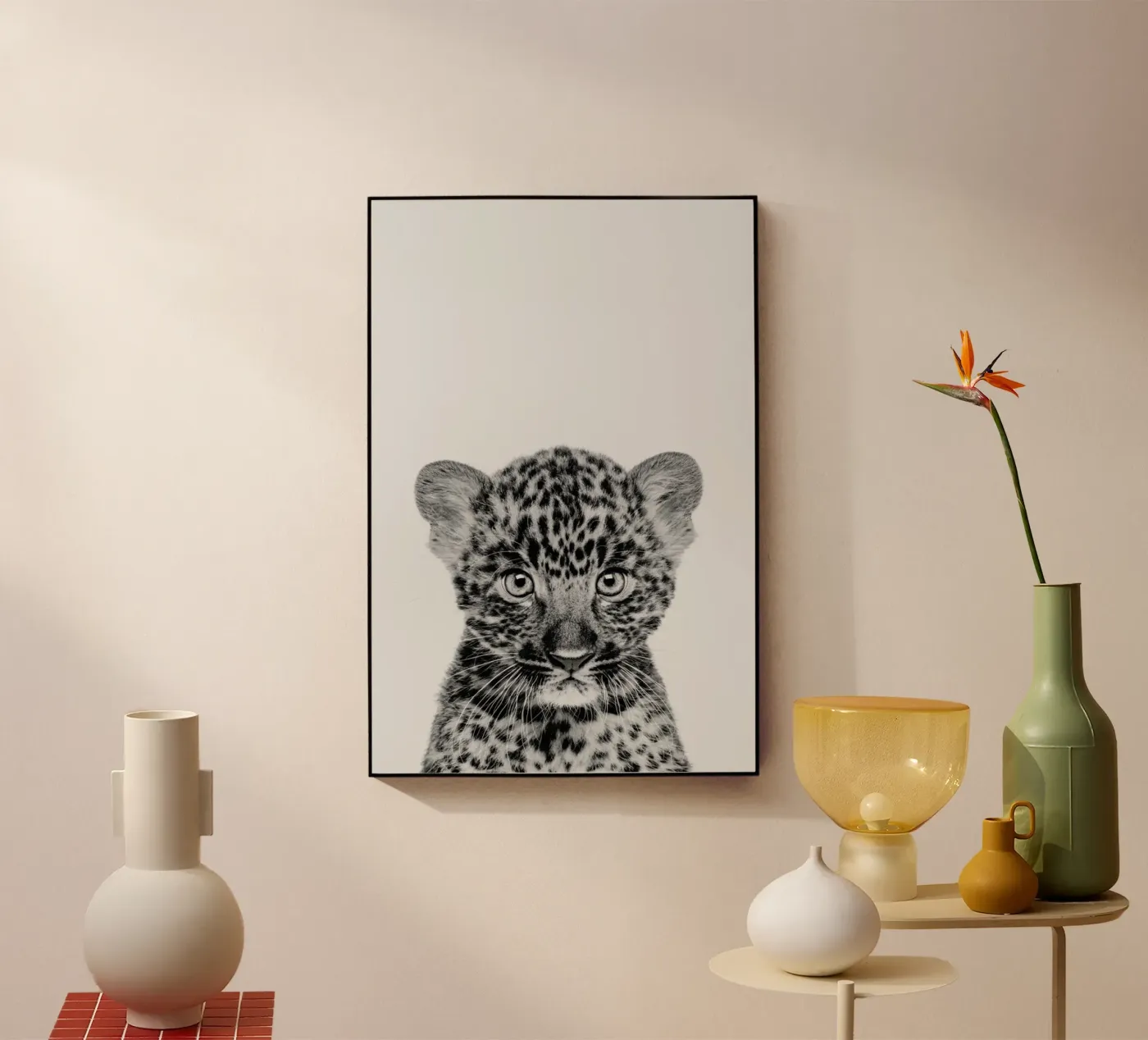 Leopard Classic plexiglas de Paws & Claws