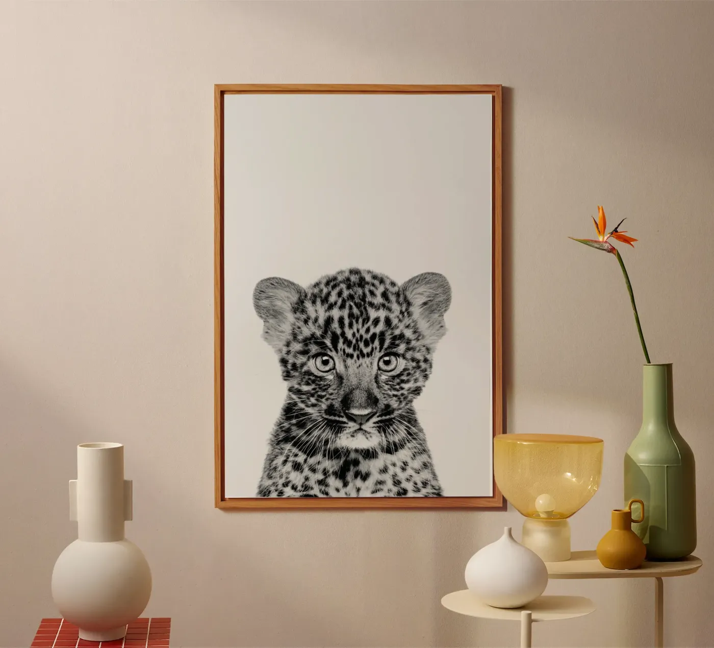 Leopard Classic pannello forex da Paws & Claws