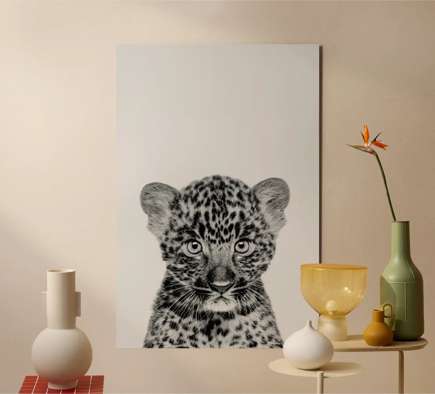 Leopard Classic pannello forex da Paws & Claws