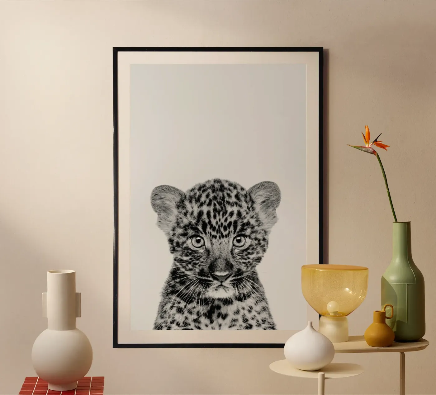 Leopard Classic poster da Paws & Claws