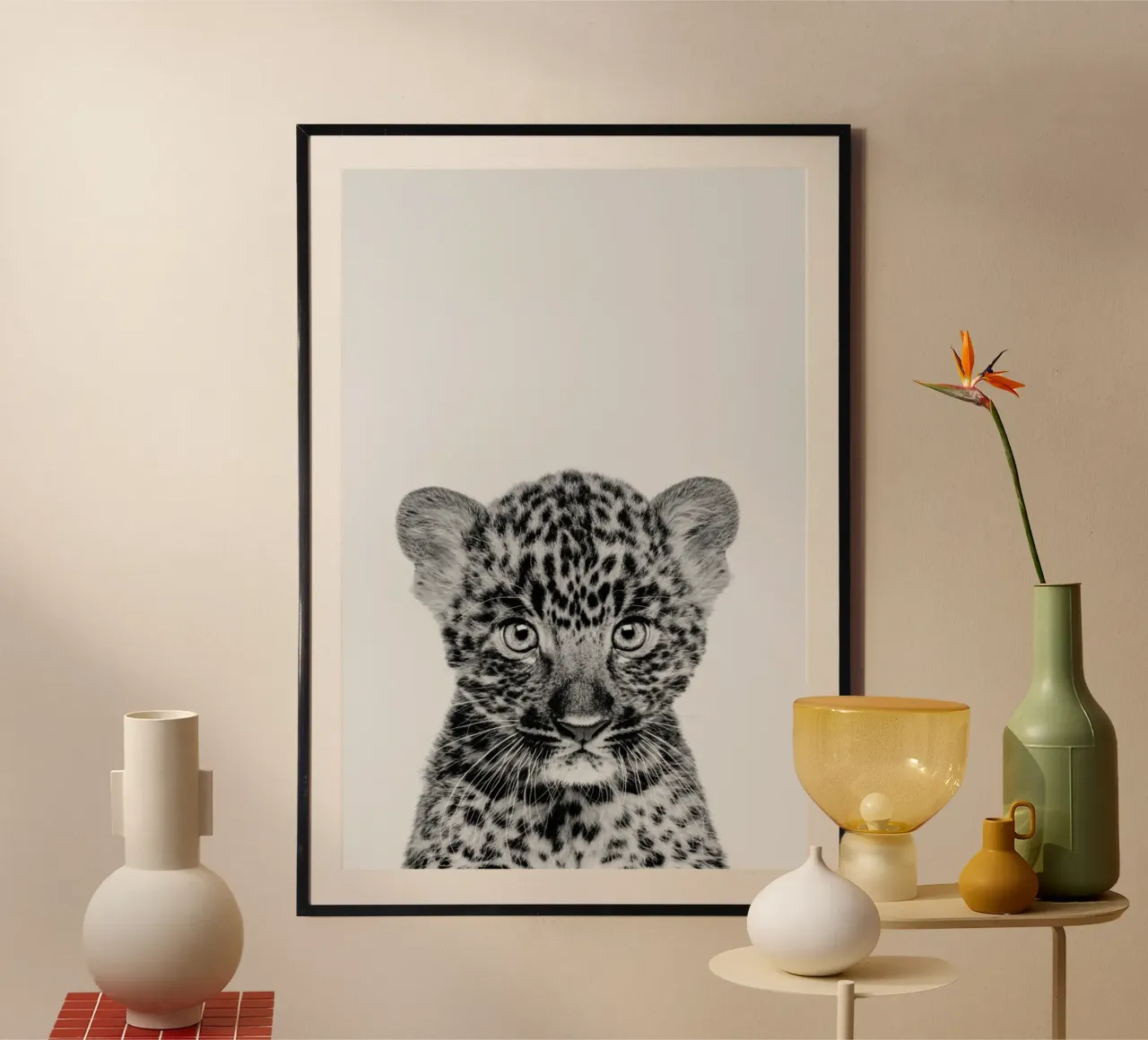 Leopard Classic poster da Paws & Claws