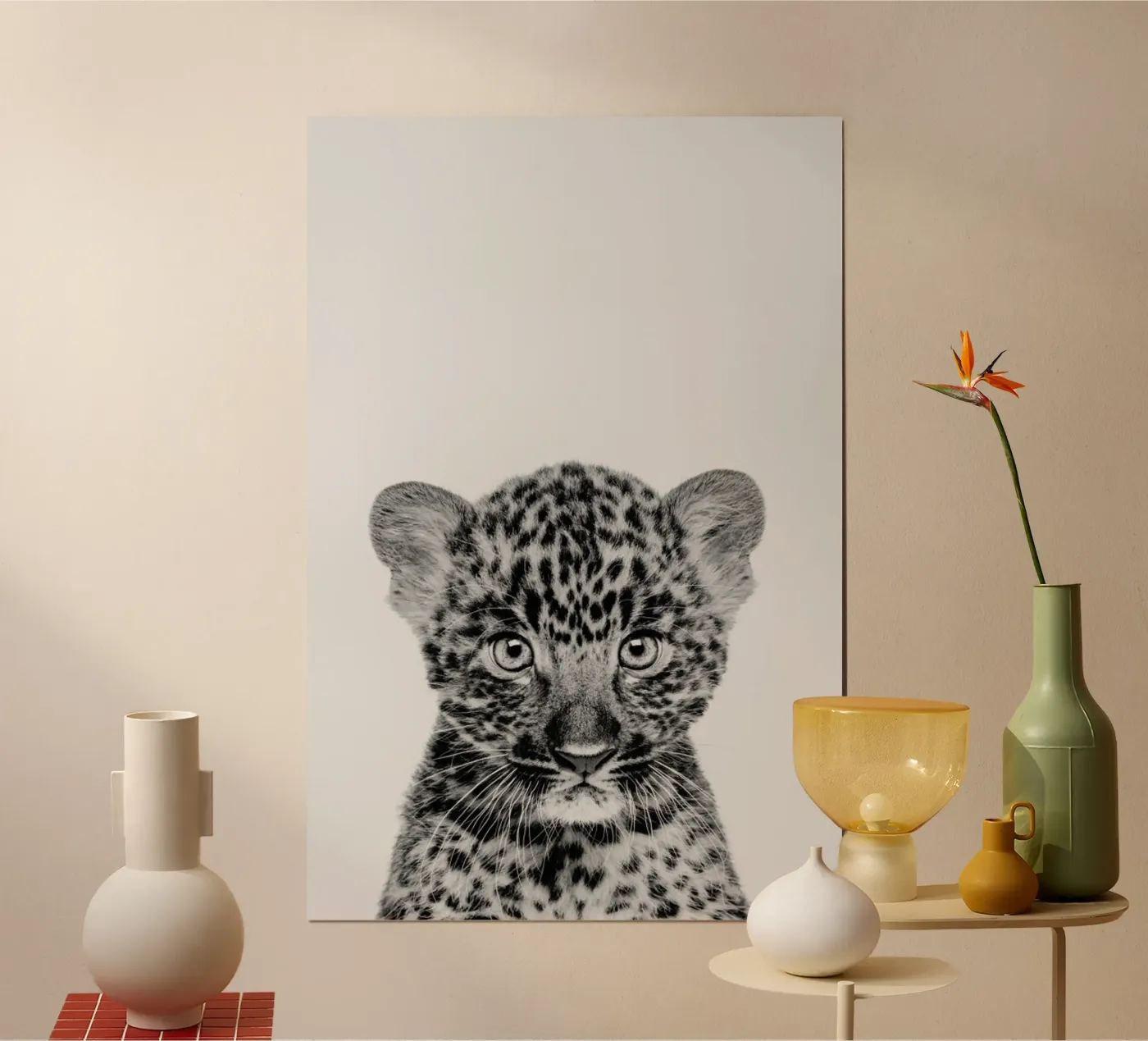 Leopard Classic poster da Paws & Claws