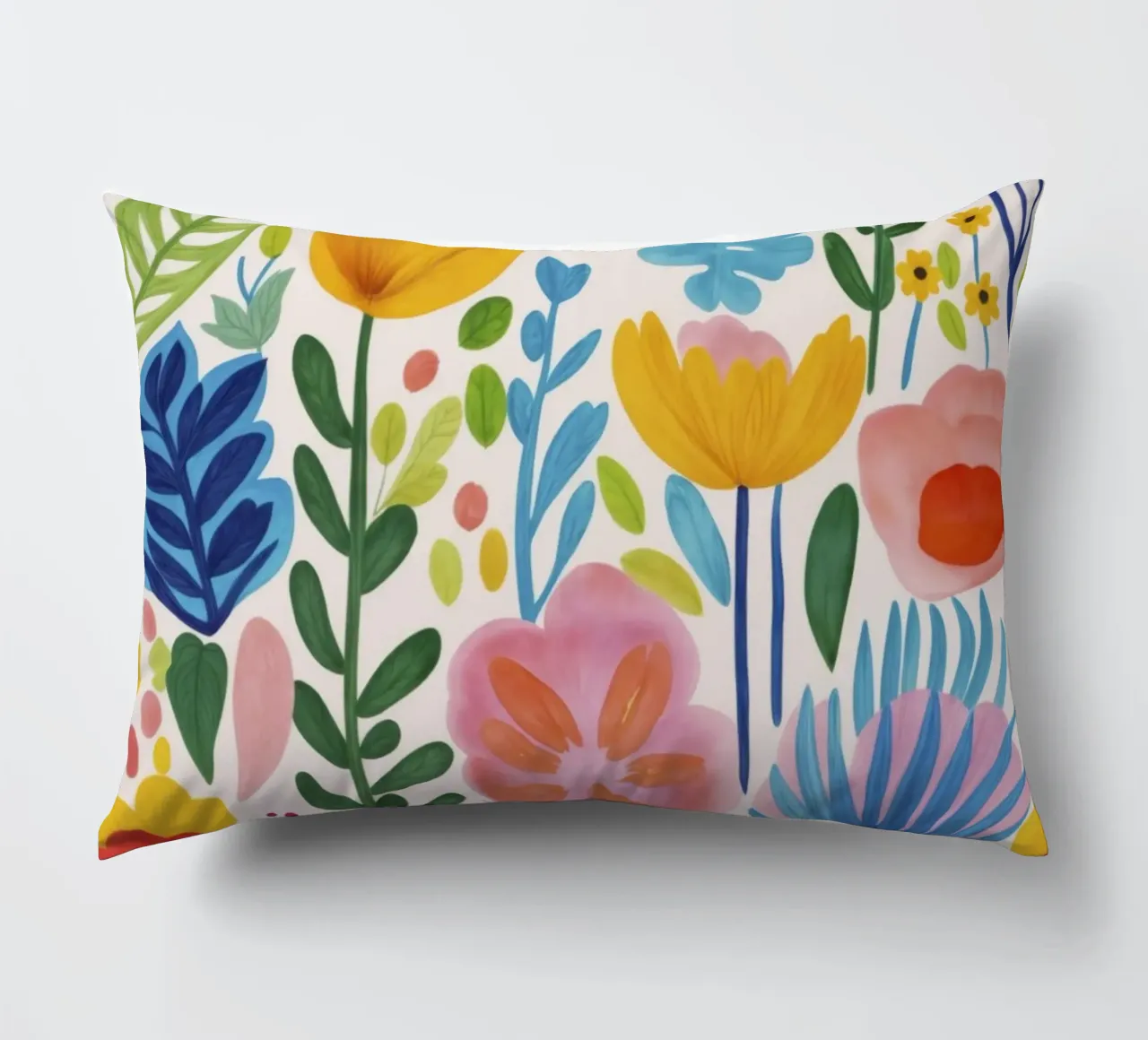 Un estroso prato di fiori selvatici cuscino da Andrea Haase Modern Home