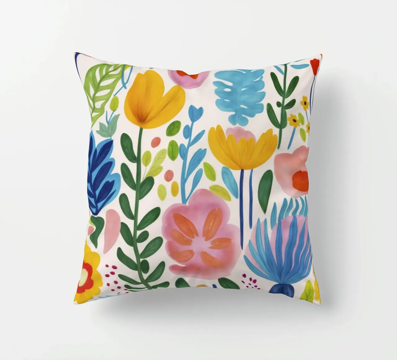 Un estroso prato di fiori selvatici cuscino da Andrea Haase Modern Home