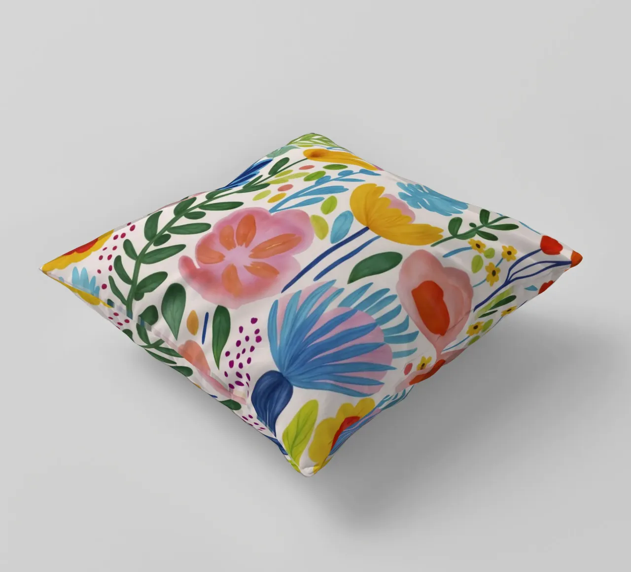 Un estroso prato di fiori selvatici cuscino da Andrea Haase Modern Home