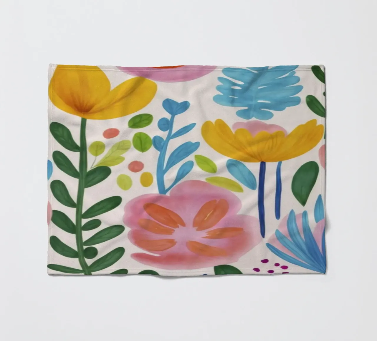 Un estroso prato di fiori selvatici coperta in pile da Andrea Haase Modern Home