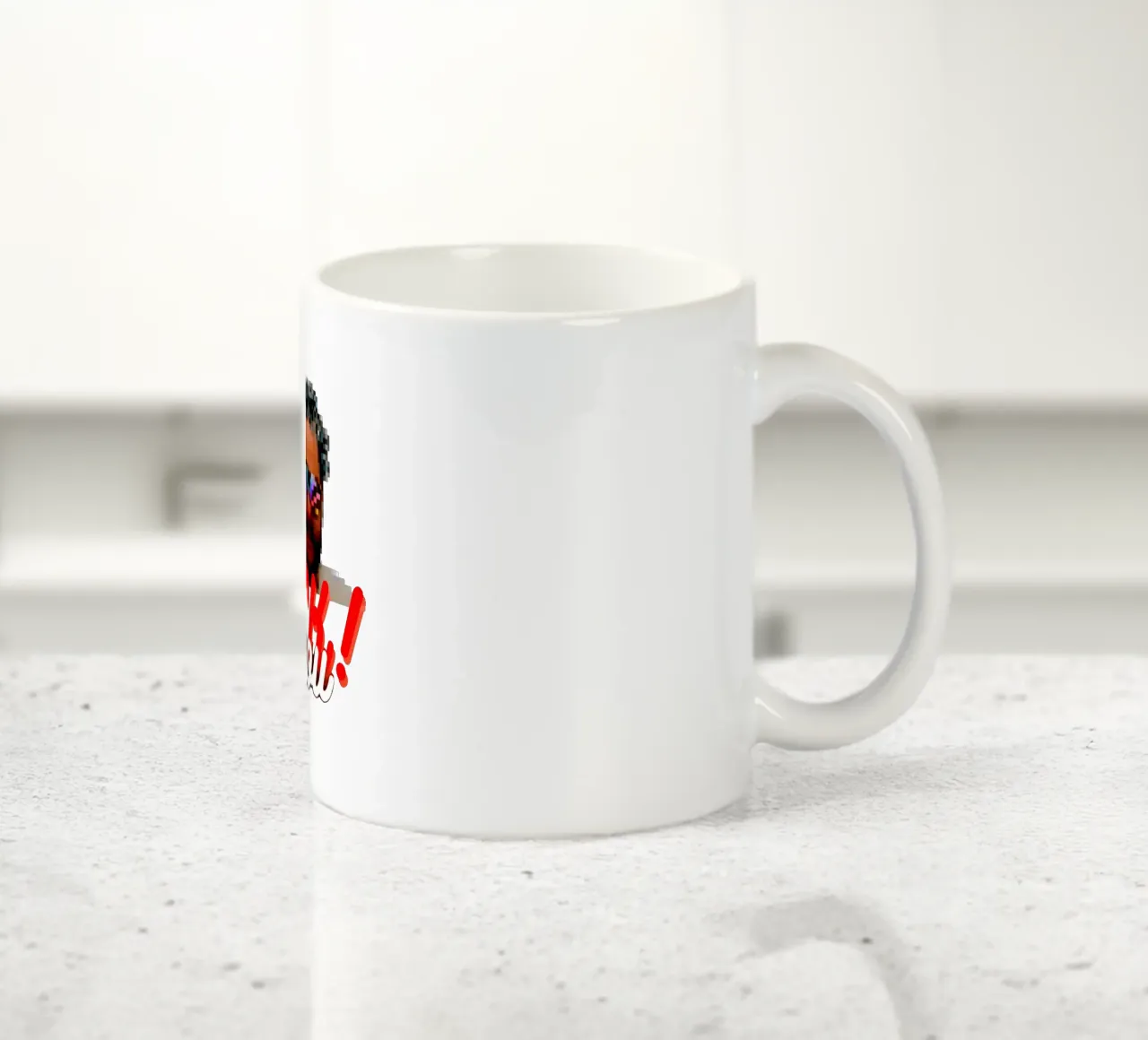 Some Madman sez "F* You!" tazza in ceramica da Crypto_Jungle