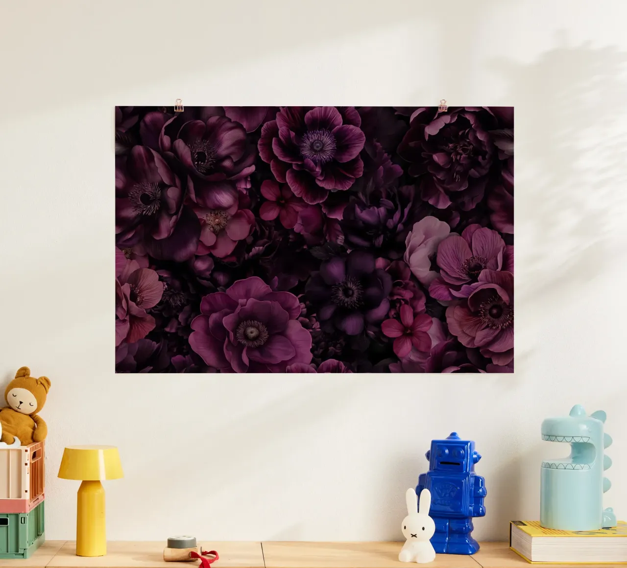 Bloemen Symfonie Mauve Roze hahnemühle van Andrea Haase Floral Passion