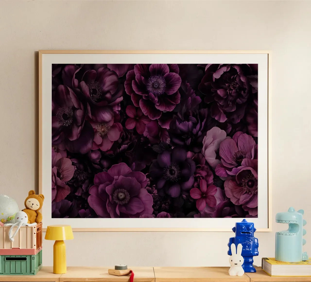 Bloemen Symfonie Mauve Roze hahnemühle van Andrea Haase Floral Passion