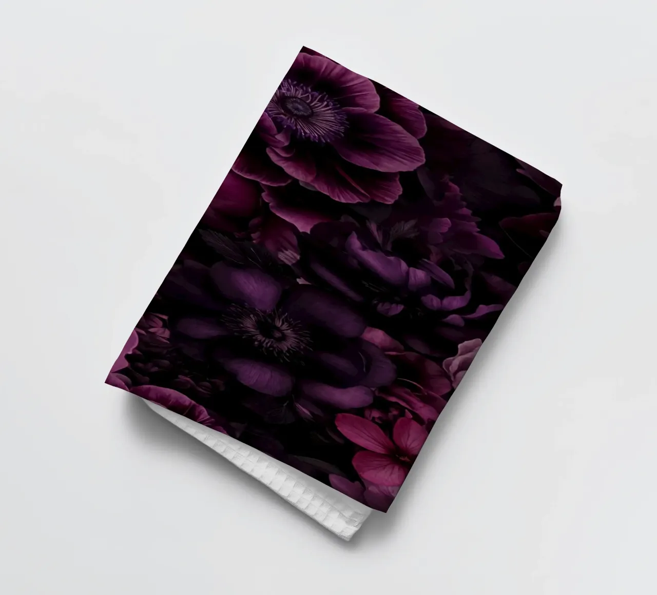 Bloemen Symfonie Mauve Roze theedoek van Andrea Haase Floral Passion