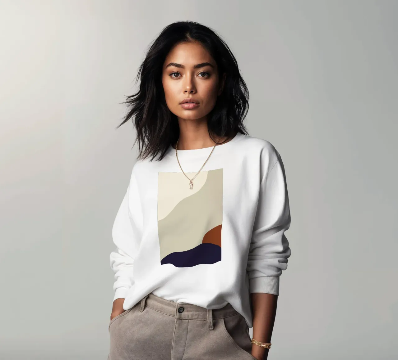 Movement 4 sweatshirt by Pure