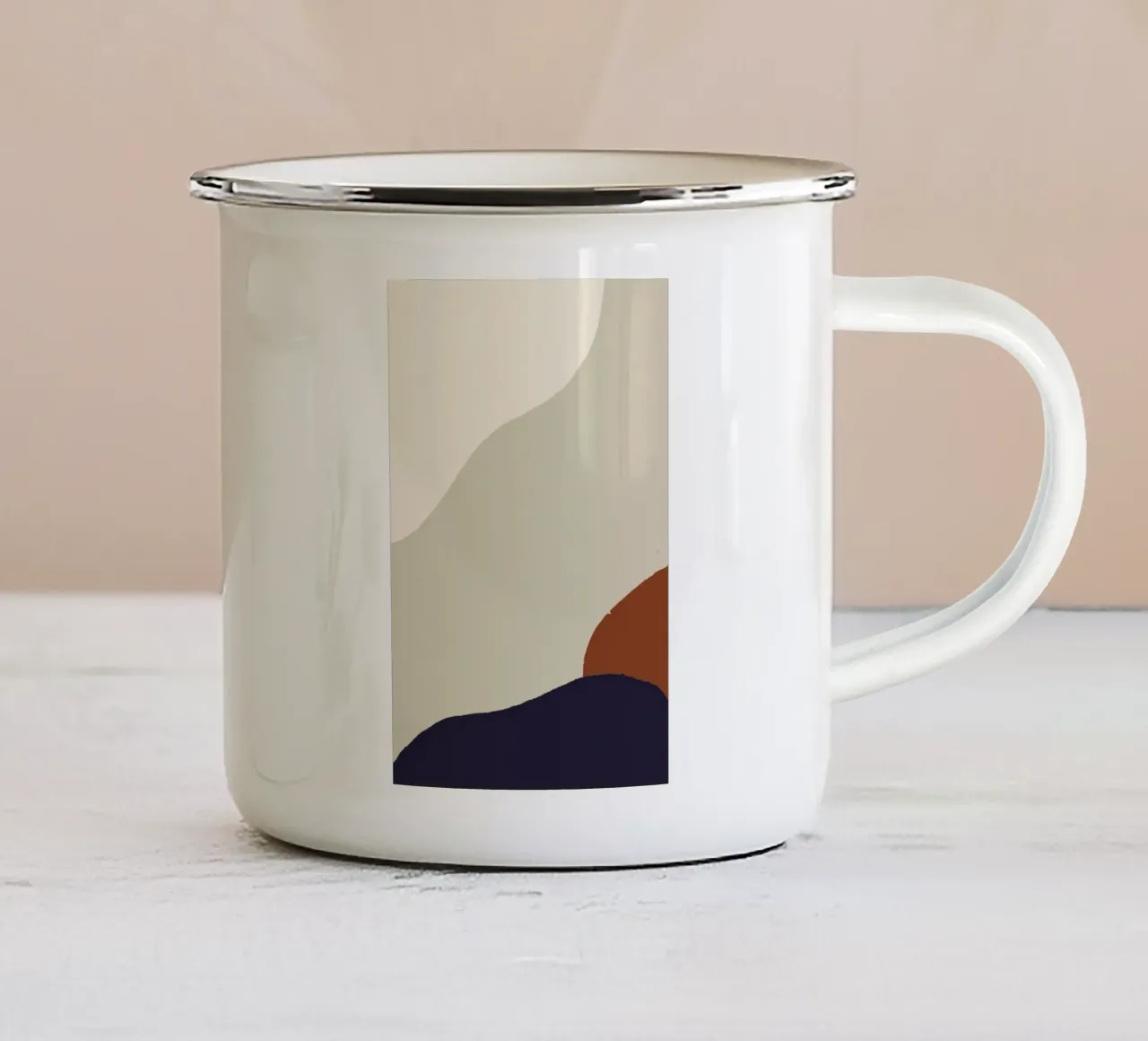 Movement 4 tazza in smalto da Pure