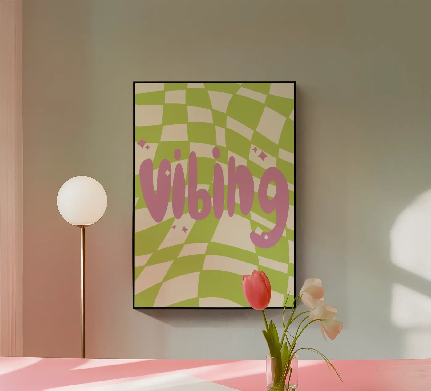 Vibing Acryl-Glas von STOLZE GRAFIK