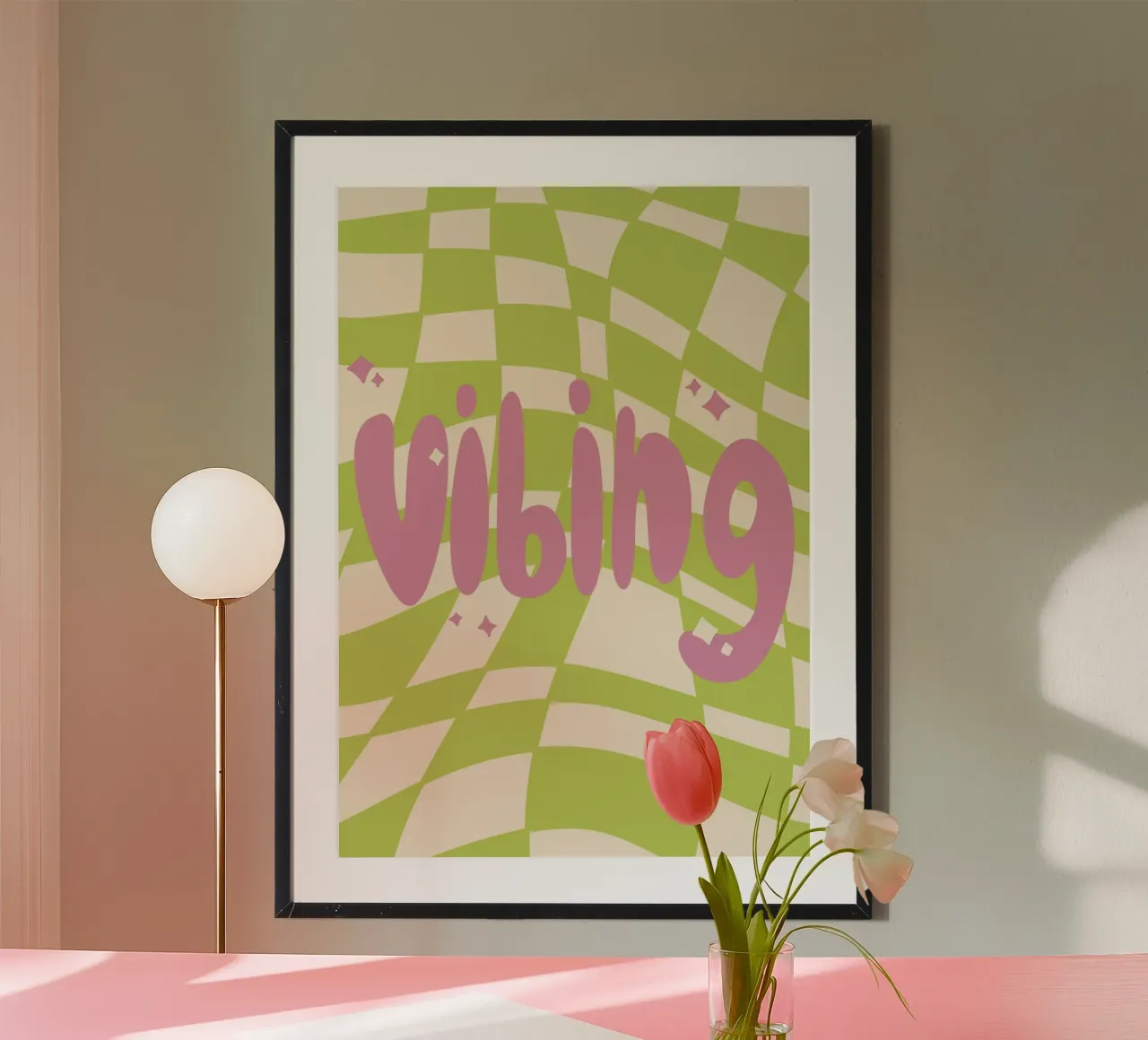 Vibing poster da STOLZE GRAFIK