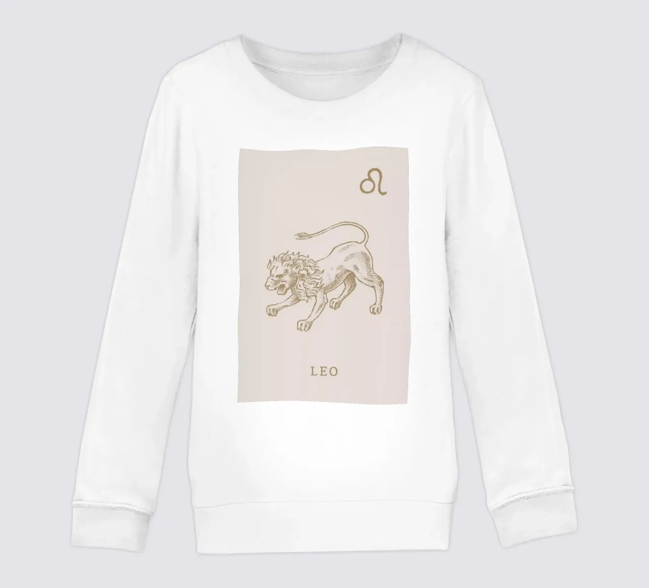 Leo felpa bambino da Flora & Fauna