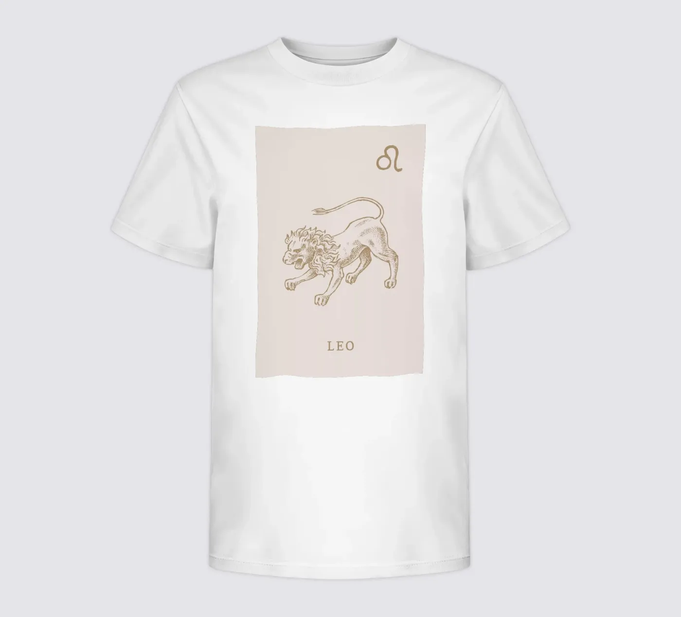 Leo t-shirt bambini da Flora & Fauna