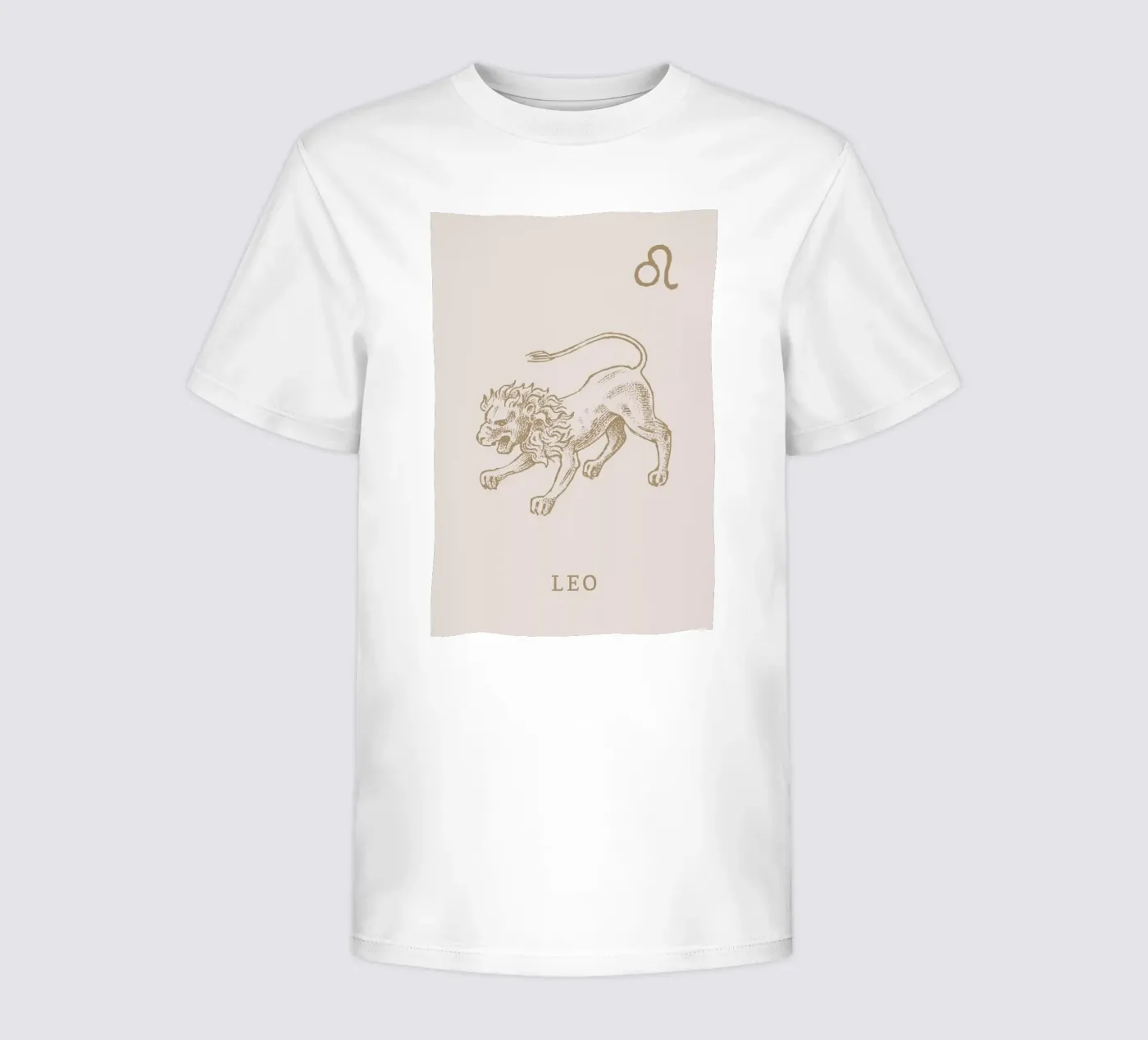 Leo t-shirt bambini da Flora & Fauna