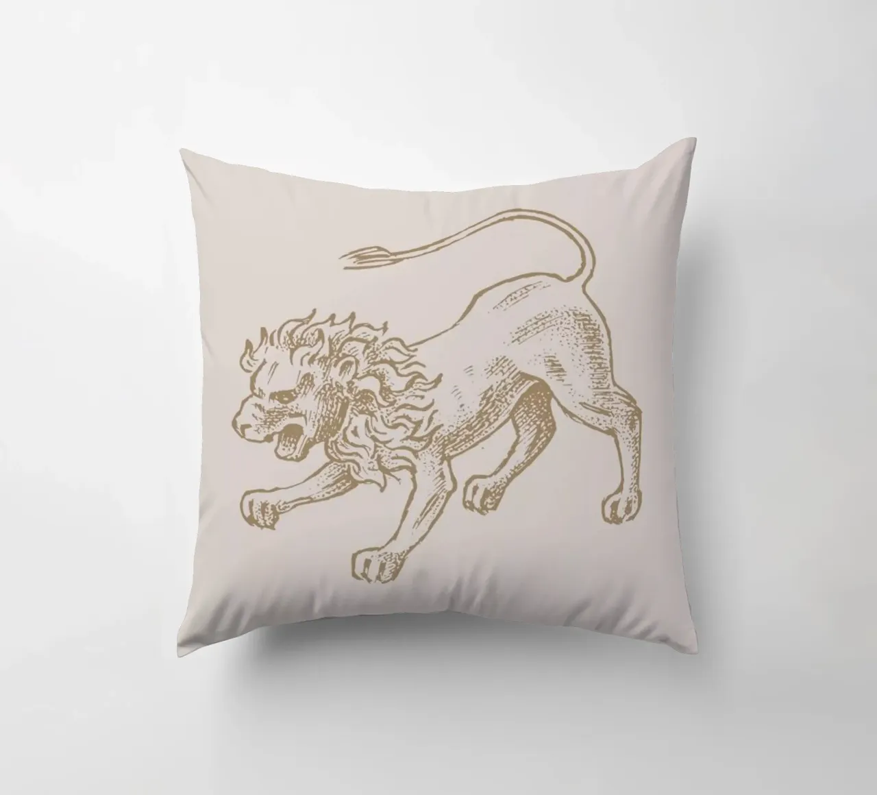 Leo cuscino da Flora & Fauna
