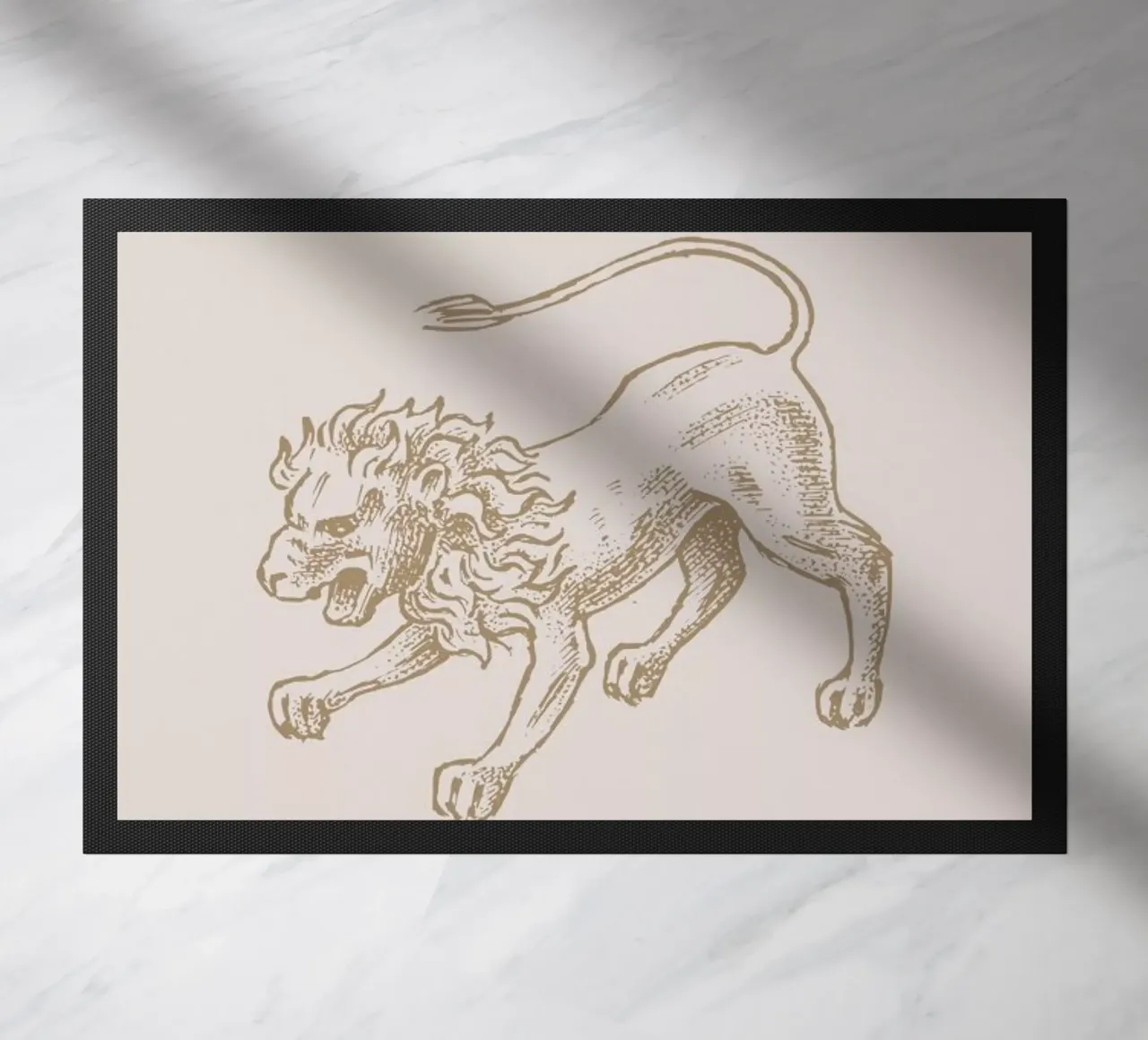 Leo Fußmatte von Flora & Fauna