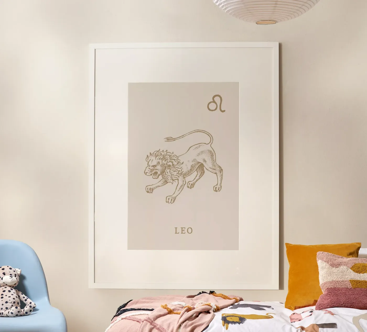Leo poster de Flora & Fauna
