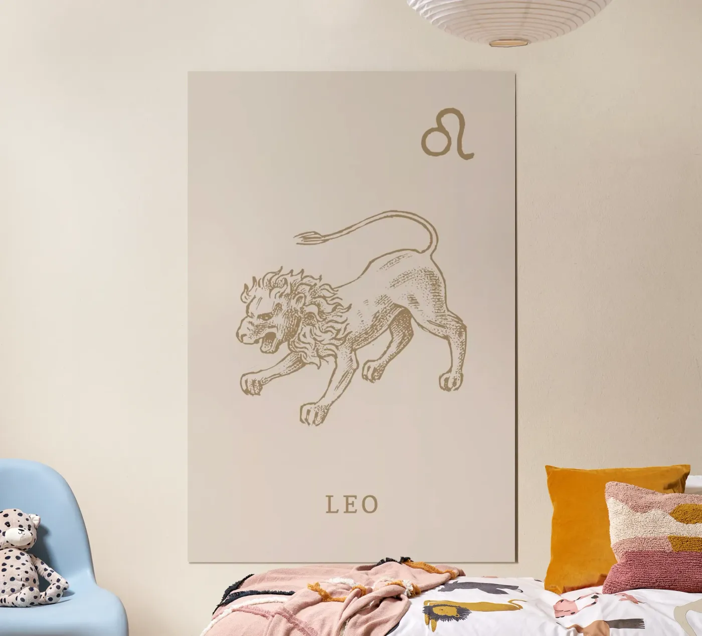 Leo poster de Flora & Fauna