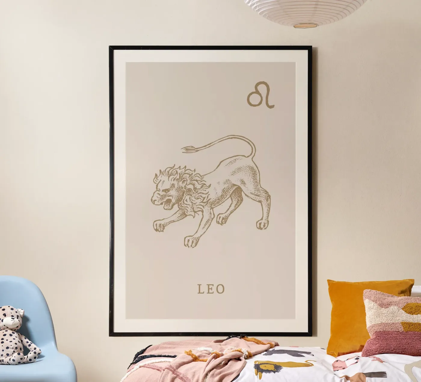 Leo poster de Flora & Fauna
