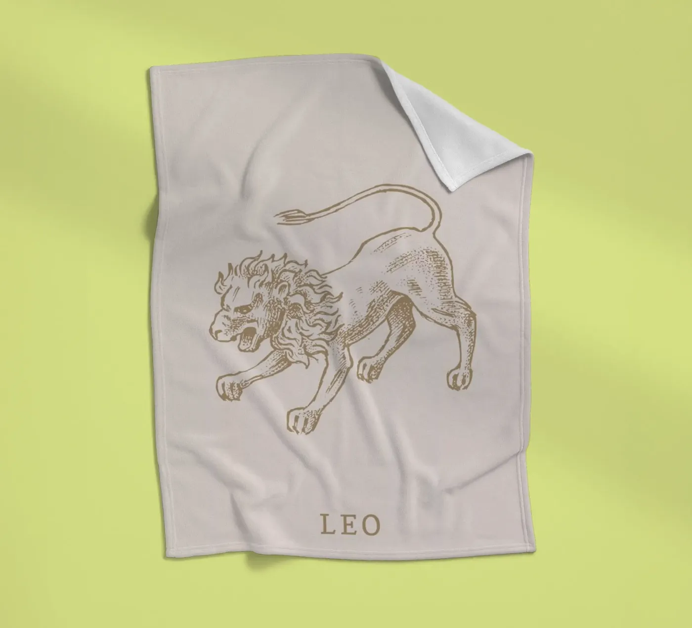 Leo Fleecedecke von Flora & Fauna