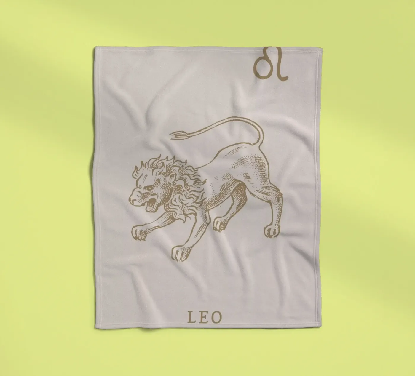 Leo Fleecedecke von Flora & Fauna