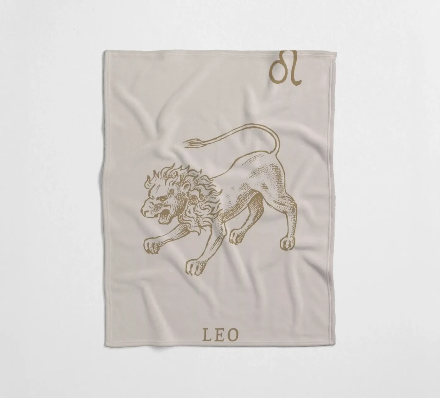 Leo Fleecedecke von Flora & Fauna