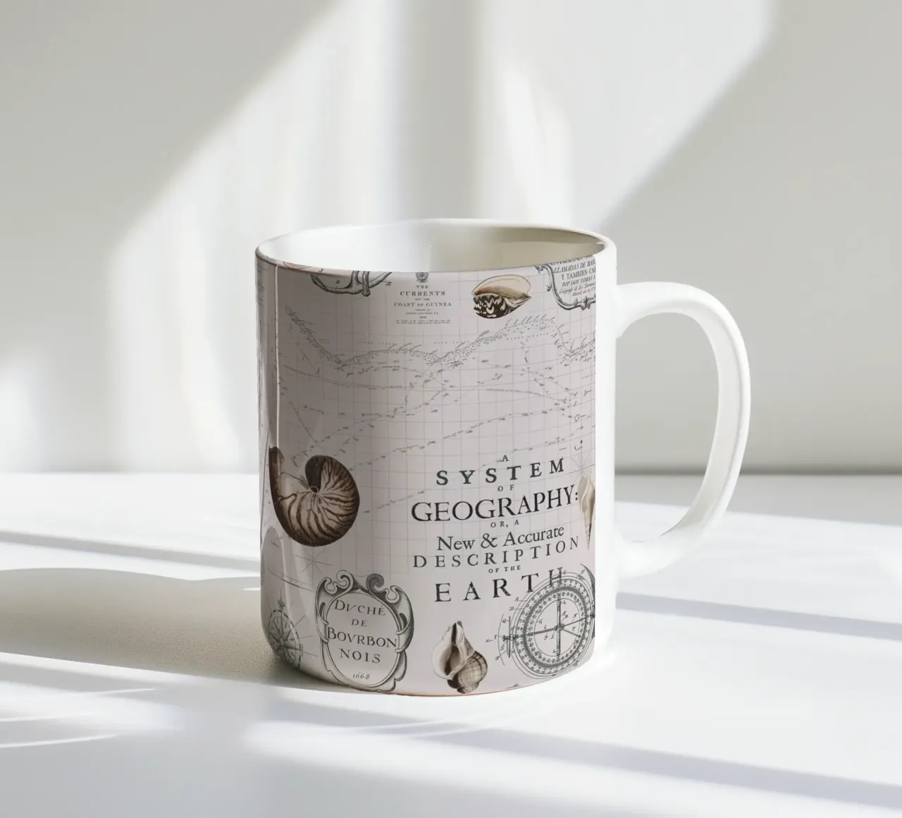 Viaggio nostalgico dei sette mari tazza in ceramica da Andrea Haase Vintage World