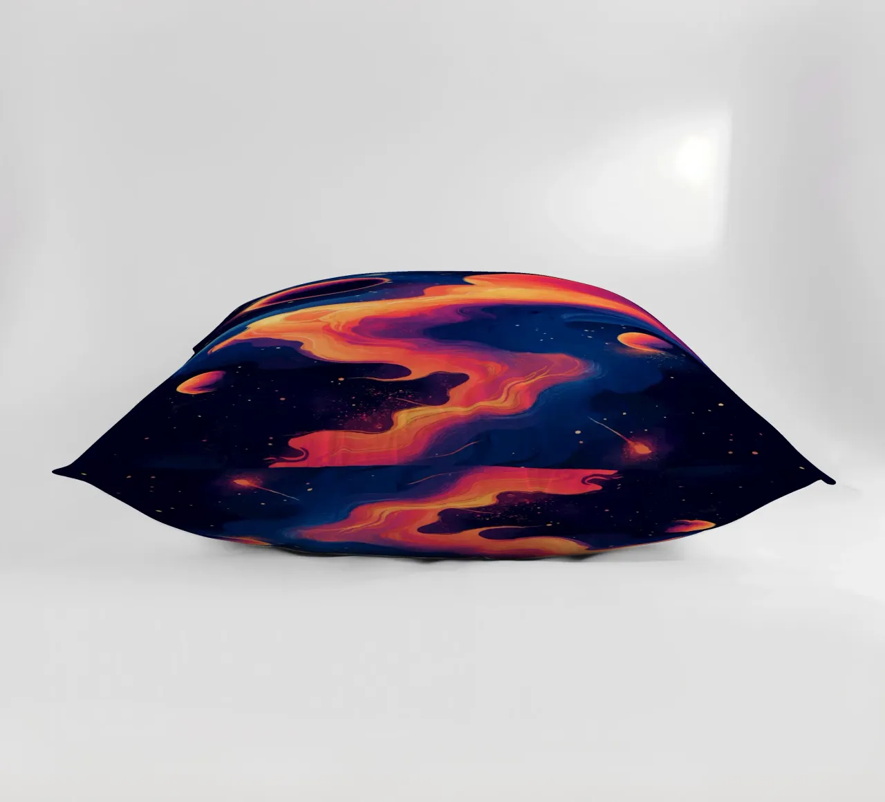 Sogni cosmici in una nebbia di colori cuscino da pixelbull - medieval art and more
