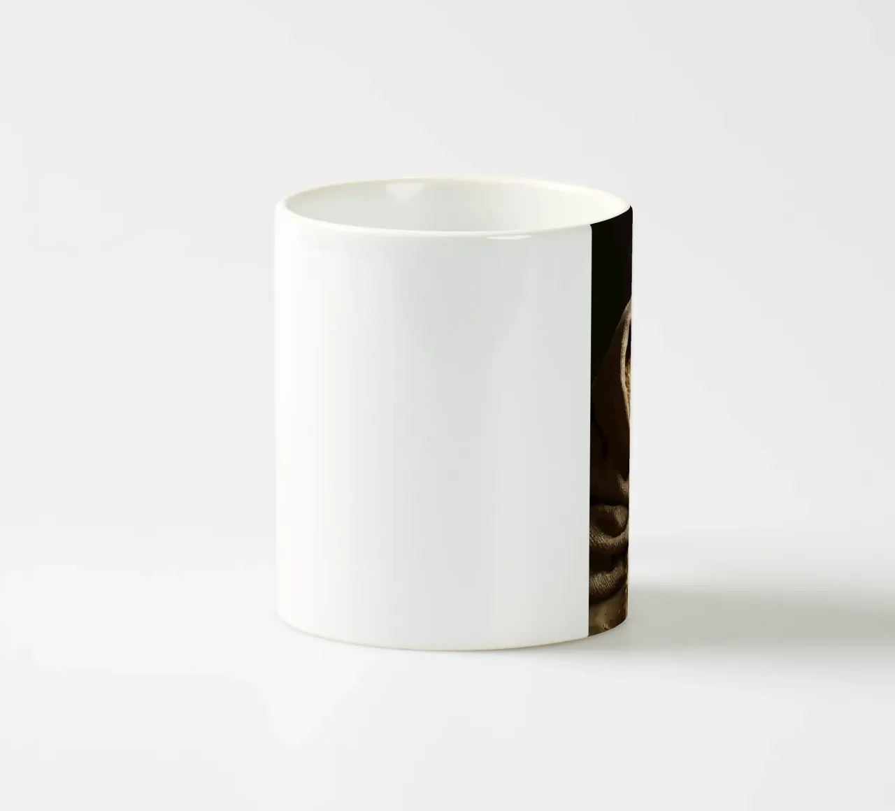 Sacco di grano con pagnotte di pane tazza in ceramica da pixelbull - medieval art and more