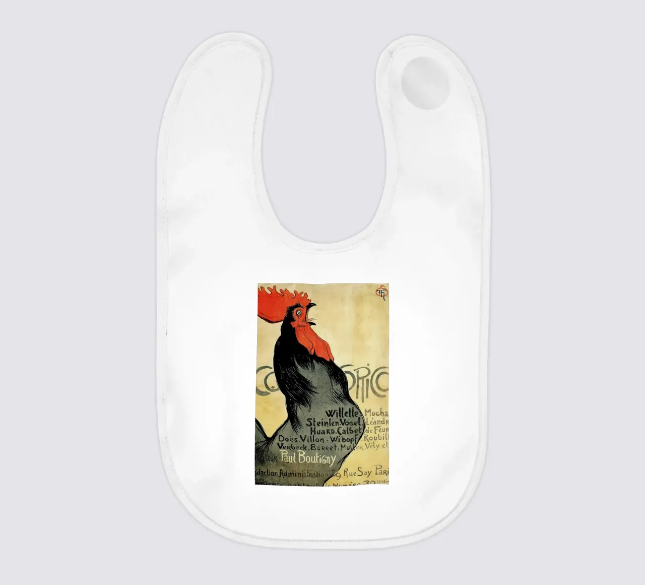 Théophile-Alexandre Steinlen - Cocorico bavaglino da ARTOTHEK