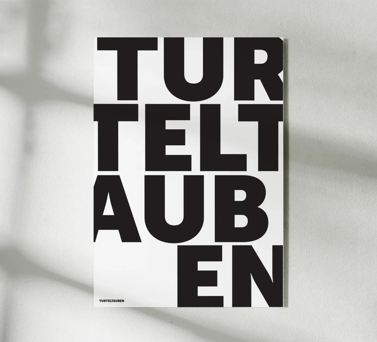 Turteltauben acrylic glass by studio salü