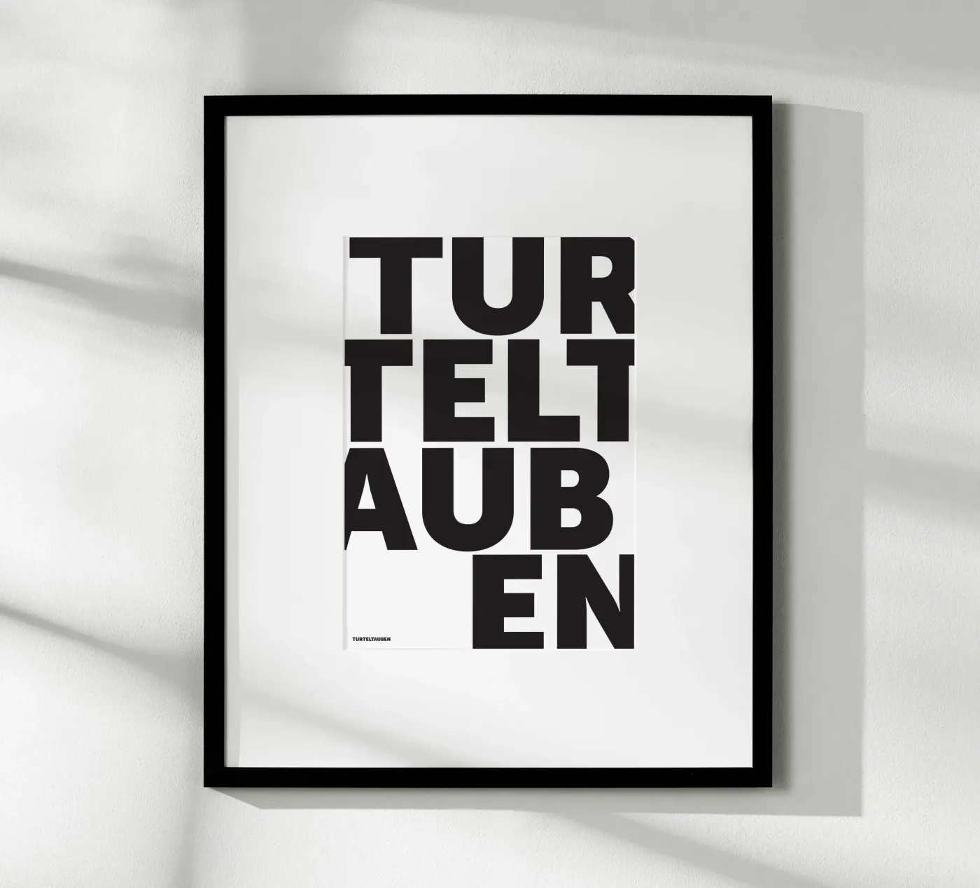 Turteltauben poster van studio salü