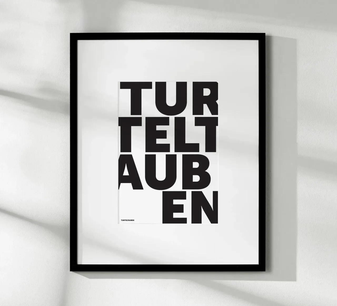 Turteltauben poster da studio salü