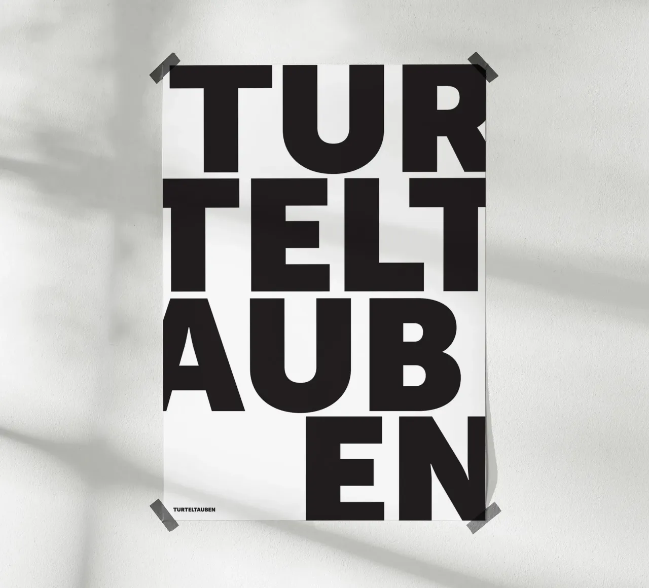 Turteltauben poster da studio salü