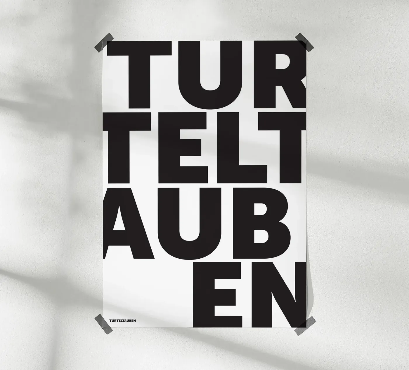 Turteltauben poster van studio salü