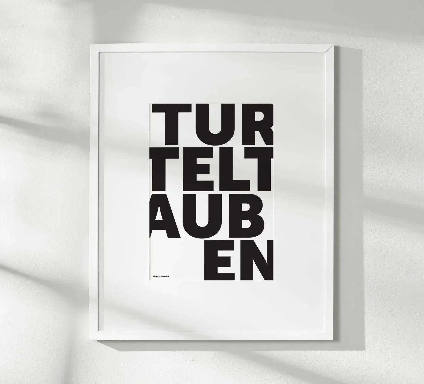 Turteltauben poster van studio salü