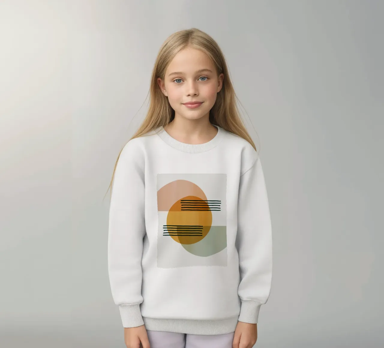 arte minimalista I felpa bambino da 🎁 ARTVI-SHOP
